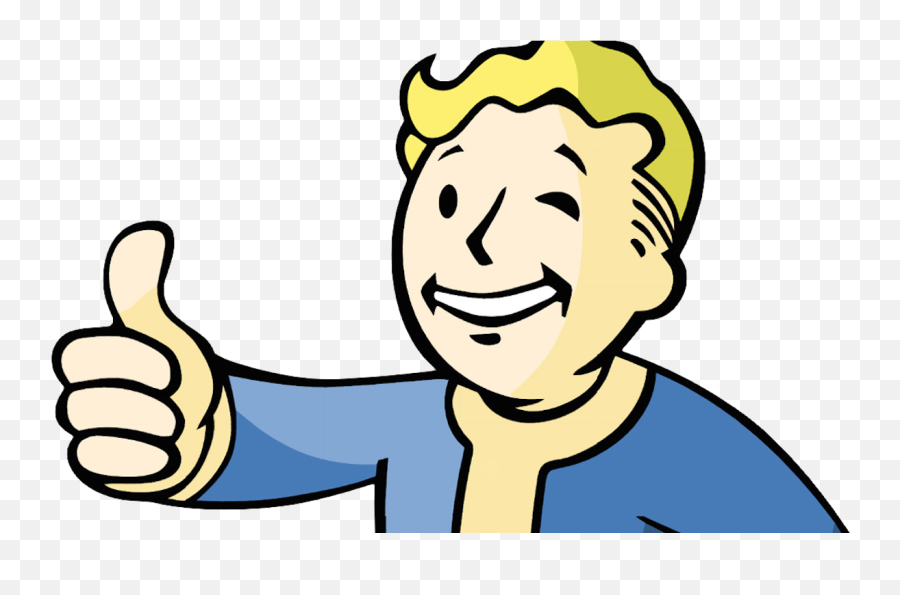 Fallout Emoji And Keyboard Now Available - Man Thumbs Up Clipart,X Rated Emoji