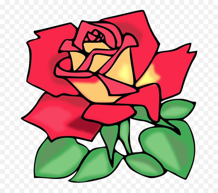Free Pink Flower Flower Vectors - Rose Clip Art Emoji,Unicorn Emoji