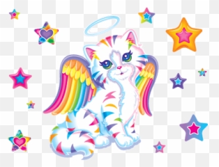 The Friday Dont - Lisa Frank Angel Kitty Emoji