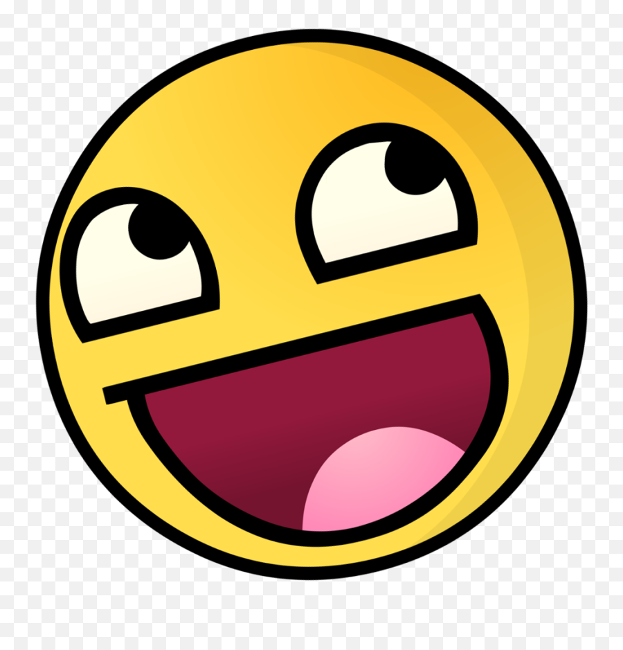 Smiley Face Emoji Awesome Face - Awesome Face Png,Calm Emoji