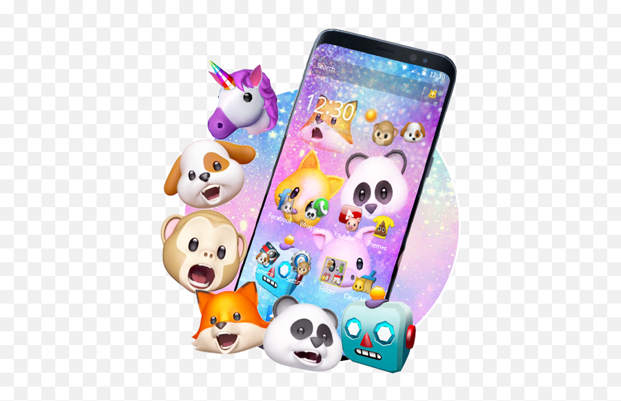 Funny Animal Emojis Theme - Cartoon,Animal Emojis