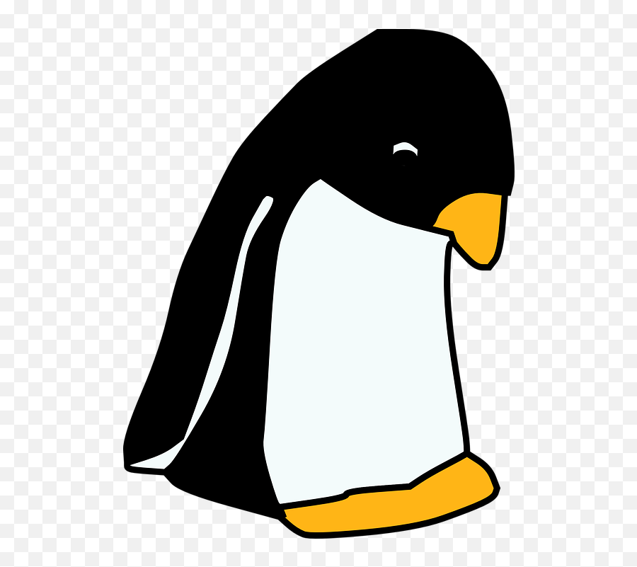 Free Linux Penguin Illustrations - Penguin Sad Clip Art Emoji,How To Use Emojis On Windows 10 Pc