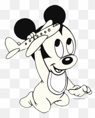 Free Disney Baby Mickey Mouse Picture - Cartoon Baby Mickey Mouse Emoji,Mouse Emoticon