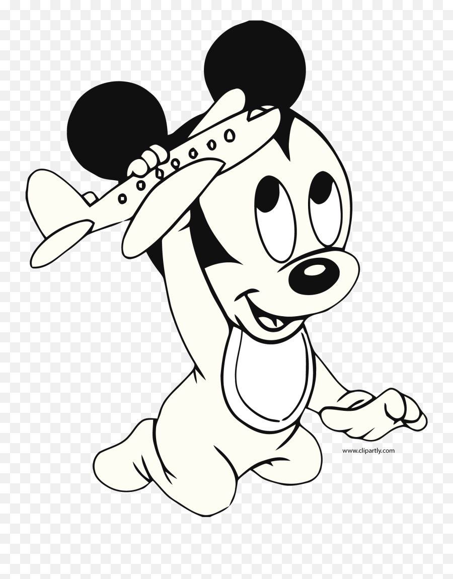 Free Disney Baby Mickey Mouse Picture - Cartoon Baby Mickey Mouse Emoji,Mouse Emoticon