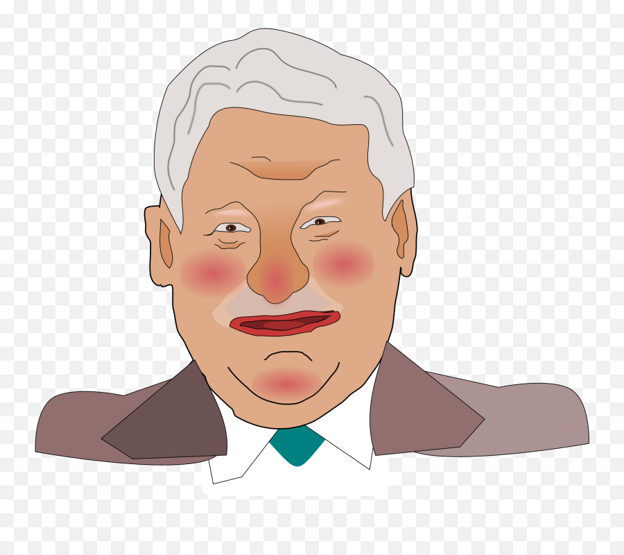 Boris Yeltsin Vector Clipart Image - Boris Yeltsin Clipart Emoji,Candy Cane Emoji
