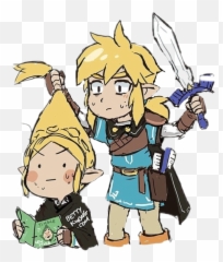 Link Zelda Breathofthewild Botw Mastersword - Cute Zelda Breath Of The Wild Emoji,Zelda Emoji