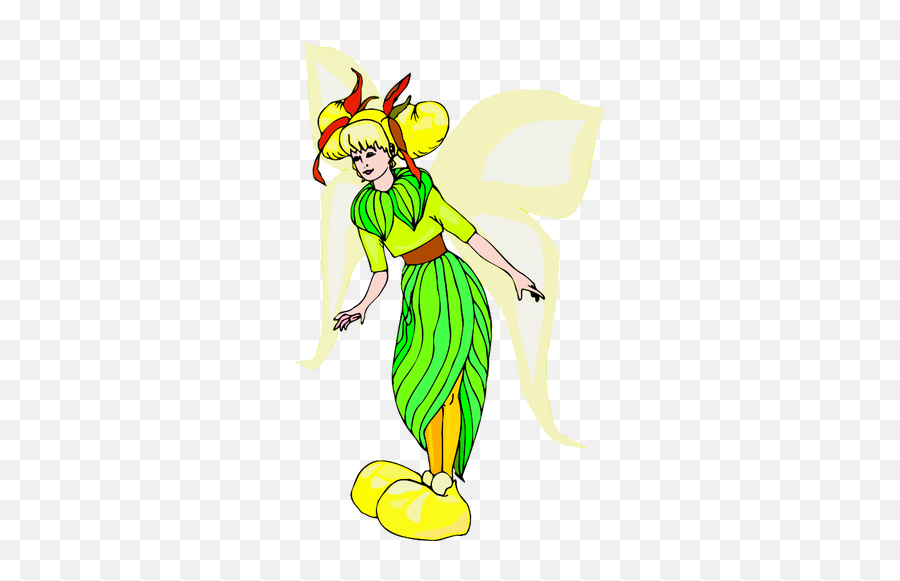 Funny Fairy - Clip Art Emoji,Dancing Lady Emoji Costume