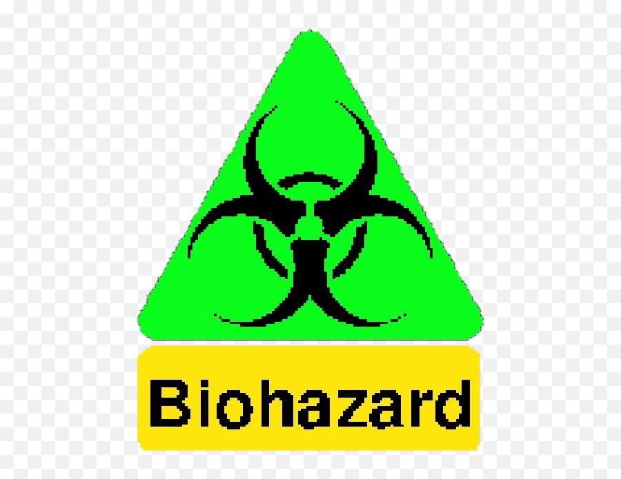 Biohazard Green Grunge Aesthetic Warning Hazardous - Biohazard Symbol Png Emoji,Warning Emoji