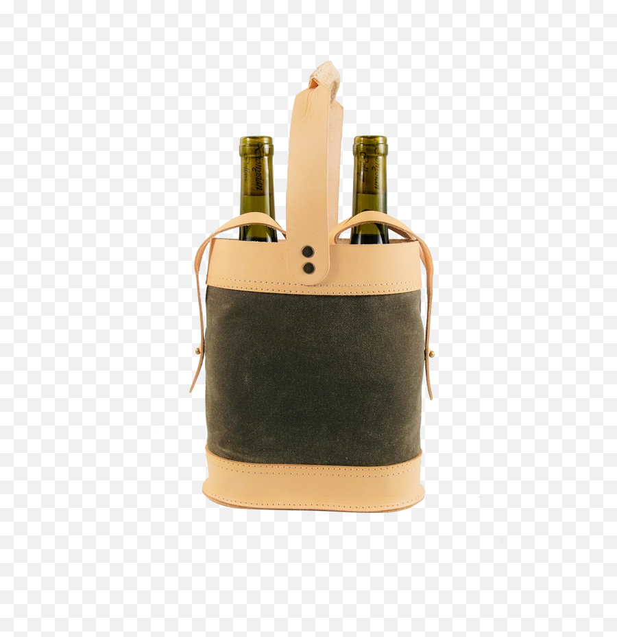 Napa Double Wine Tote - Wine Bottle Emoji,Champagne Glass Emoji