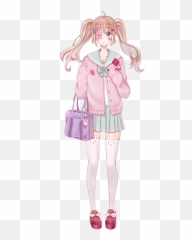 kawaii cute anime girl bunny eyepatch pastel pastelgirl - Anime Girl Eyepatch Cute Emoji