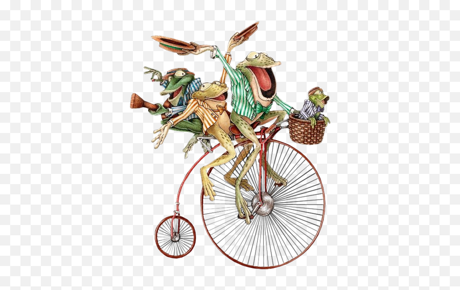 Frog Penny Farthing Png Image With No - Drawing Penny Farthing Emoji,Unicycle Emoji