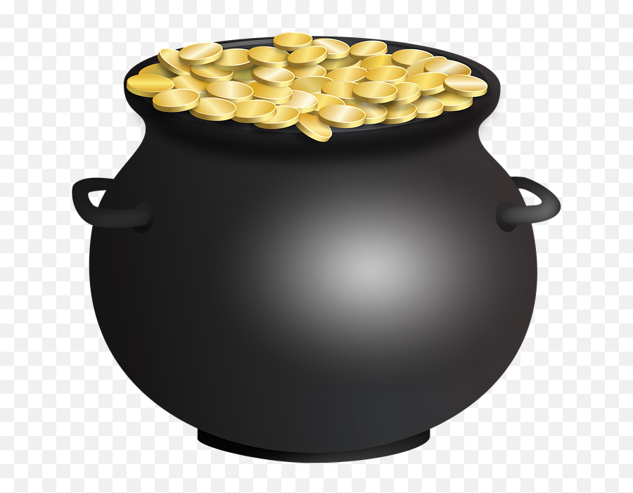 Pot Of Gold St Patricks Day - Pot O Gold Emoji,Pot Of Gold Emoji