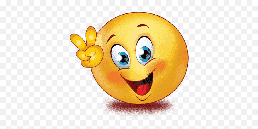 Great Job Emoji Png Clipart - Victory Smiley,Great Emojis