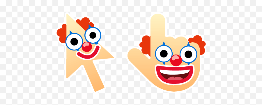 Cursoji - Clown Face Cursor U2013 Custom Cursor Browser Extension Happy Emoji,Pleading Emoji