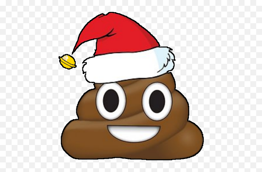 Hohoho Stickers For Whatsapp Premium U2013 Apps On Google Play - Poop Emoji With Santa Hat,Emoji Heaven And Hell