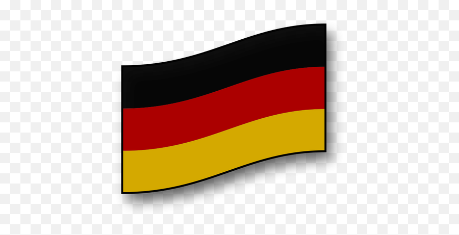 German Flag Vector Drawing - German Drawing Emoji,Norwegian Flag Emoji