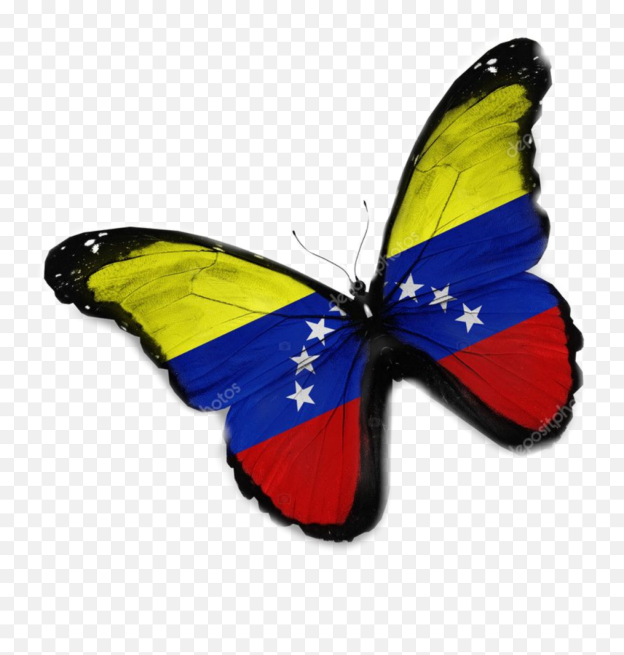 Largest Collection Of Free - Toedit Venezuela Stickers Venezuela Flag Butterfly Emoji,Bandera De Venezuela Emoji