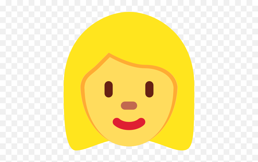 Blond Hair Emoji - Emoji Mulher Loira,Blonde Emoji