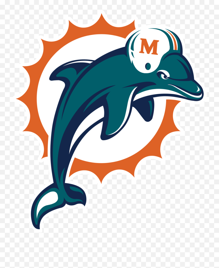 Miami Dolphin Png Free Miami Dolphin - Miami Dolphin Logo Emoji,Dolphin Emoji