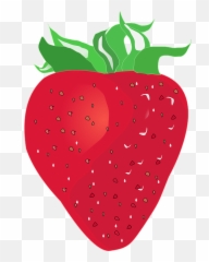 Free Strawberries Strawberry Vectors - Jahoda Clipart Emoji