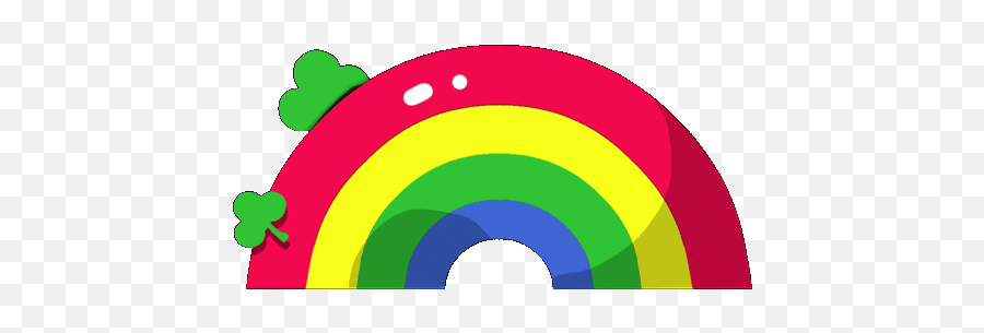 Top Festival 2000 Stickers For Android - St Patricks Day Rainbow Gif Emoji,Holiday Emoticons
