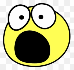 Surprise Clipart Shock - Shocked Art Emoji