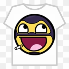 Tf2 Epic Face Ninja With Cigar - Sasuke T Shirt Roblox Emoji,Ninja Emoticon