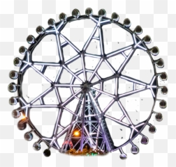 Wheel Ferriswheel Fun Amusement Park - Design Emoji,Ferris Wheel Emoji