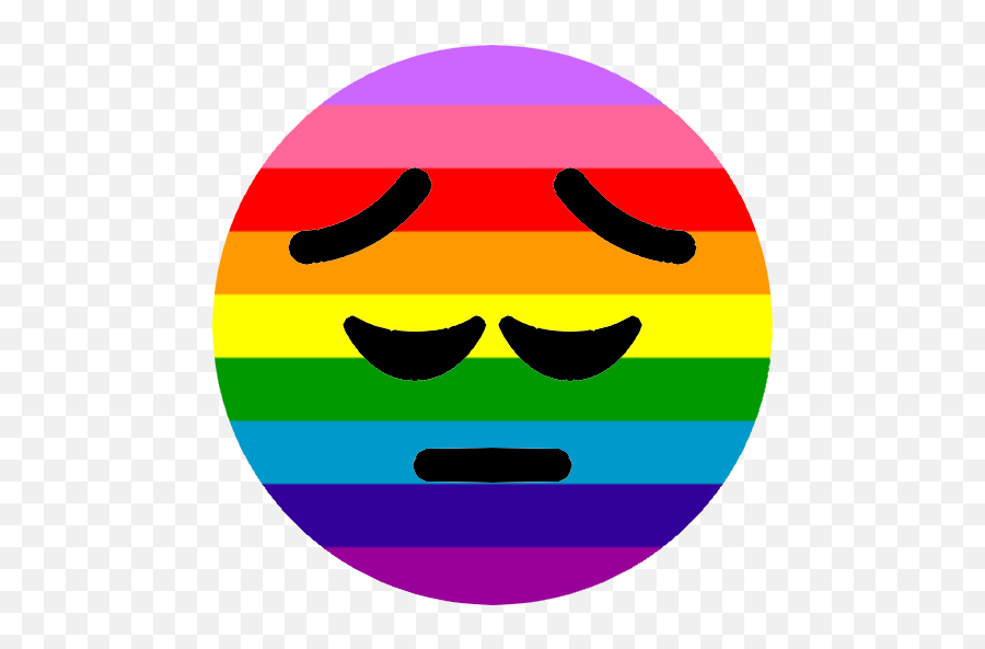 Duwang - Circle Emoji,Pride Emoji