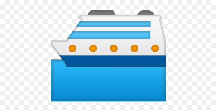 Passenger Ship Emoji - Emoji Barco,Ship Emoji