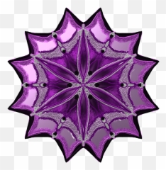 Mandala Great Purple Violet Jagged - Cartoon Question Mark Emoji,Purple Video Game Emoji