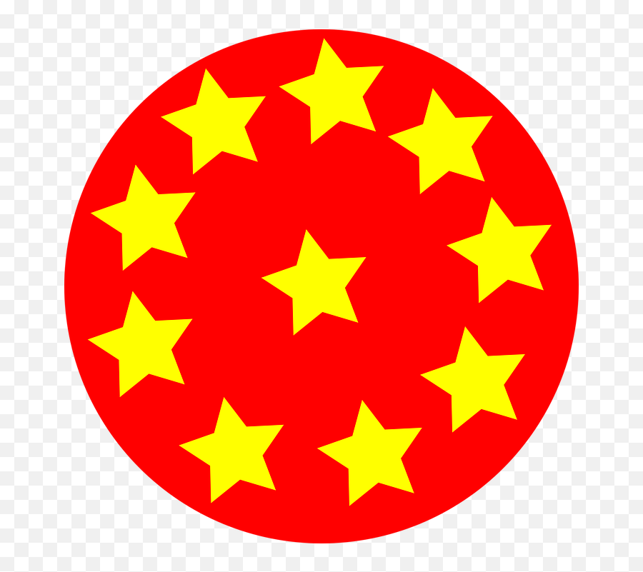 Free Star Circles Circle Vectors - Light Green With White Stars Emoji,Throwing Stars Emoji