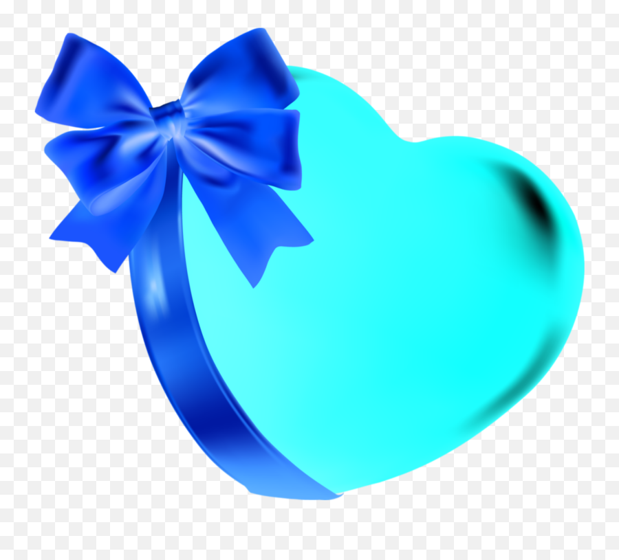 Mq Blue Heart Hearts Bow Bows Ribbon - Heart Emoji,Heart With Blue Ribbon Emoji