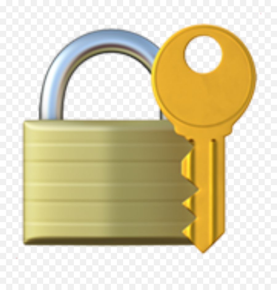 Emoji Apple Cadena - Lock And Key Hd,Lock Emoji