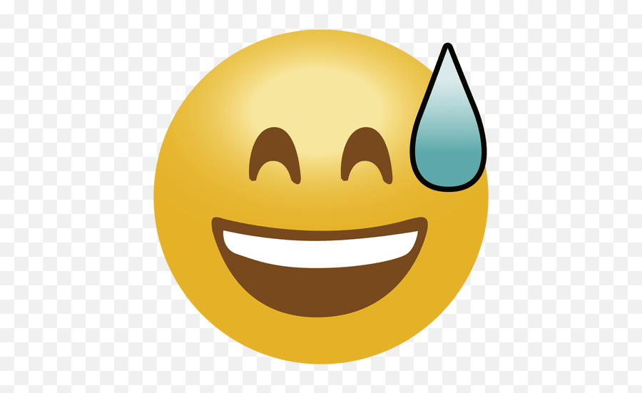 Laugh Drop Emoji Emoticon - Emojis Png,Emojis Png