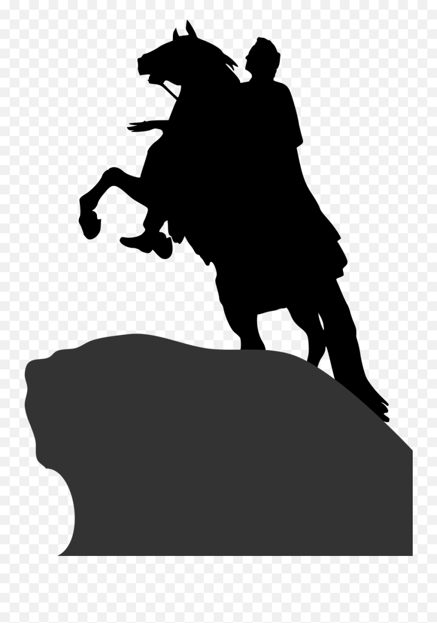 Horseman Monument Peter I Petersburg - Bronze Horseman Emoji,St Georges Flag Emoji