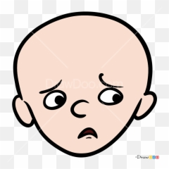 How to Draw Scared Emotions - Clip Art Emoji