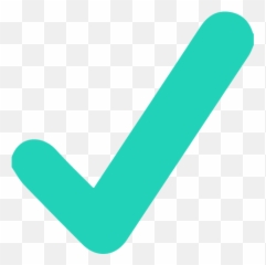 Green Check Icon At Getdrawings - Transparent Png Emoji