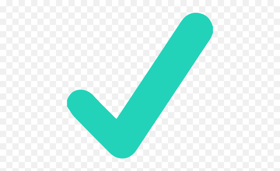 Green Check Icon At Getdrawings - Transparent Png Check Png Emoji,Check Mark Emoticon