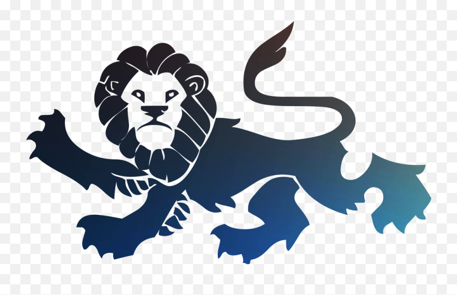 Lion Stock Illustration Vector Graphics Drawing - Png Siluetas De Leones Emoji,Lion King Emoji