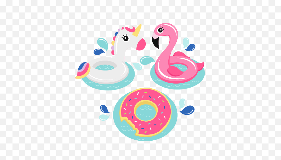 Clipart Pool Float Png - Pool Float Clip Art Free Emoji,Emoji Floaties