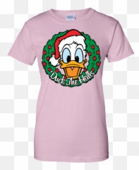 Donald Duck The Halls T Shirt Hoodie - Queen Are Born In Dicember Emoji,Emoji Christmas Sweater