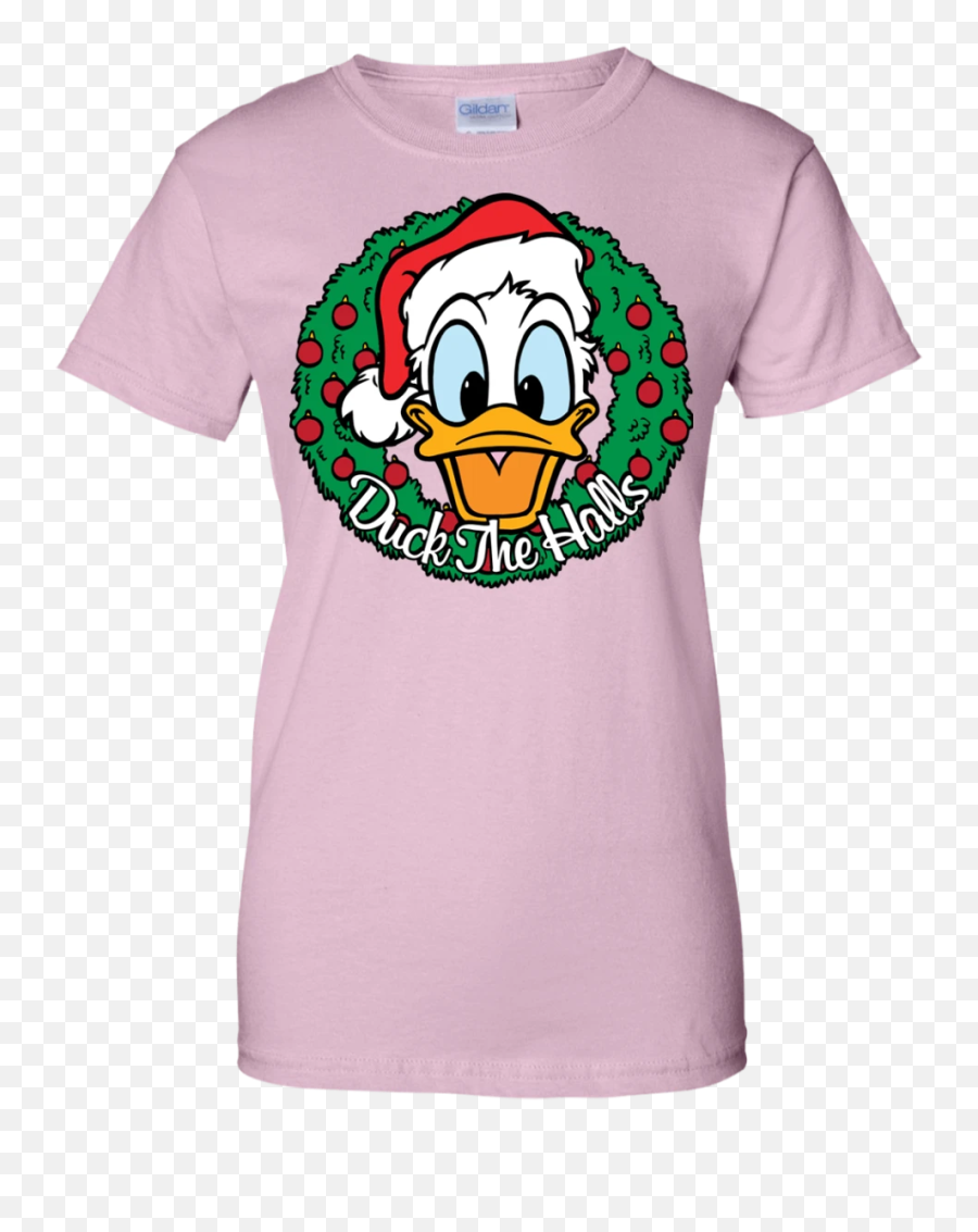 Donald Duck The Halls T Shirt Hoodie - Queen Are Born In Dicember Emoji,Emoji Christmas Sweater