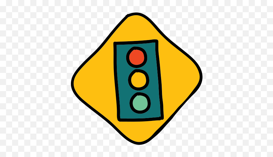 Traffic Lights Sign Icon - Once Bitch Always A Bitch Emoji,Traffic Light Emoji