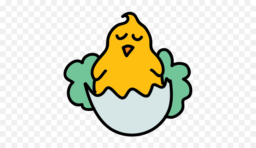 Hatching Chicken Icon - Spring Chicken Meaning Emoji,Chicken Hatching Emoji