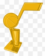 Larry Obrien Trophy Clipart - Nba Finals Logo Png Emoji