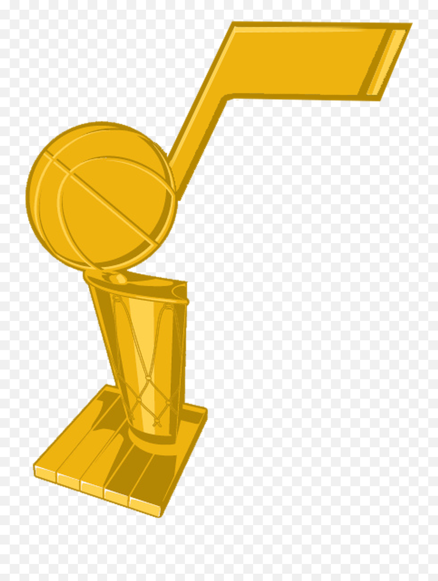 Larry Obrien Trophy Clipart - Nba Finals Logo Png Emoji,Nba Finals Emoji