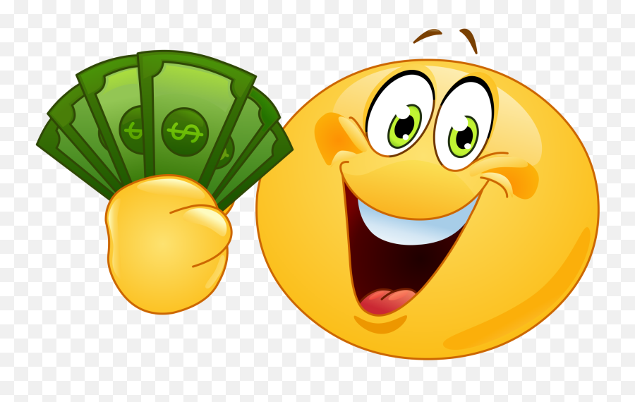 Money Emoji Decal - Smiley Money,Emoji Money