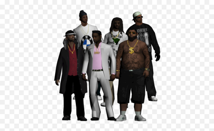 Bmf Ganggang Gang Thugs Party Club - Download Gangster Skin Mod Gta Sa Android Emoji,Pimp Emoji