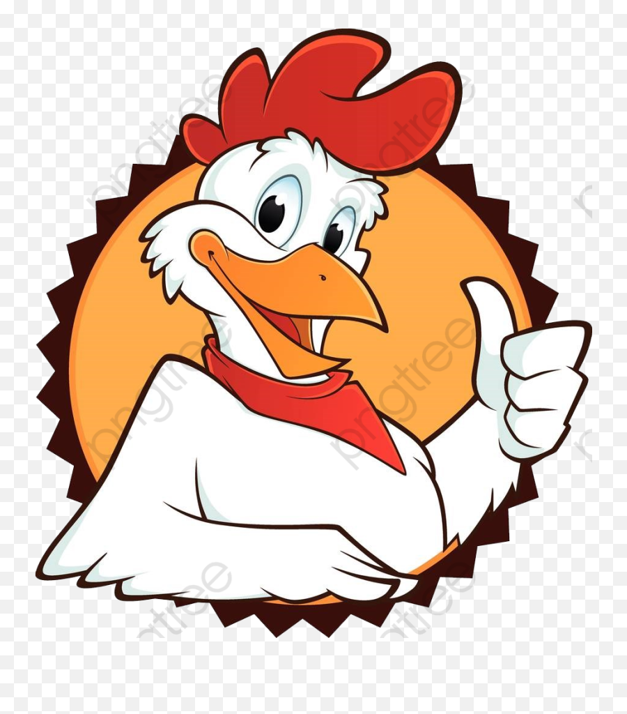 Cartoon Pattern Png Format - Cartoon Chicken Thumbs Up Cartoon Chicken Thumbs Up Emoji,Thums Up Emoji